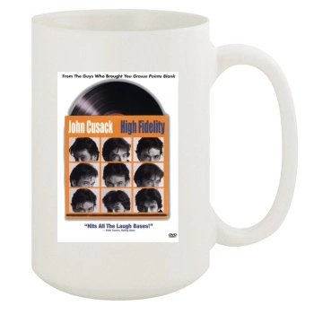 High Fidelity (2000) 15oz White Mug