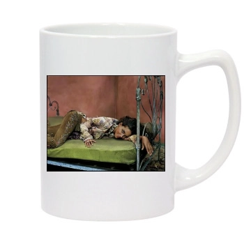 Halle Berry 14oz White Statesman Mug