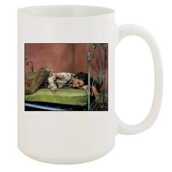 Halle Berry 15oz White Mug