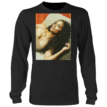 Halle Berry Men's Heavy Long Sleeve TShirt