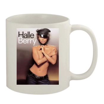 Halle Berry 11oz White Mug