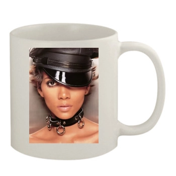 Halle Berry 11oz White Mug