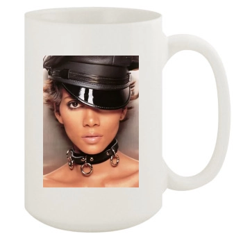 Halle Berry 15oz White Mug