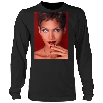 Halle Berry Men's Heavy Long Sleeve TShirt