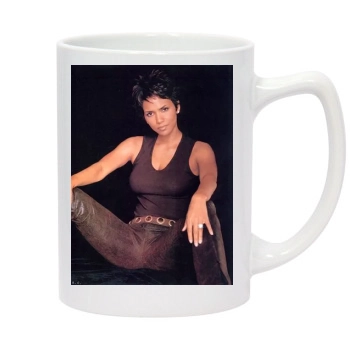 Halle Berry 14oz White Statesman Mug