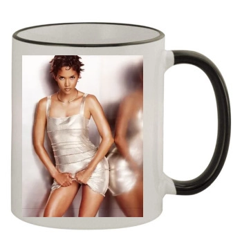 Halle Berry 11oz Colored Rim & Handle Mug