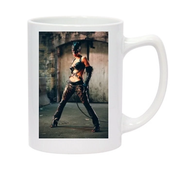 Halle Berry 14oz White Statesman Mug