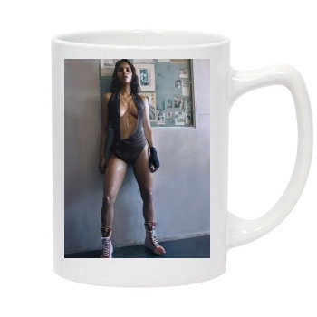 Halle Berry 14oz White Statesman Mug