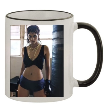 Halle Berry 11oz Colored Rim & Handle Mug