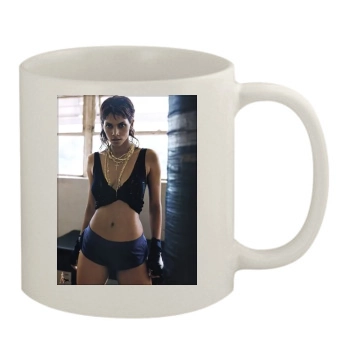 Halle Berry 11oz White Mug