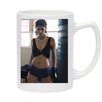 Halle Berry 14oz White Statesman Mug