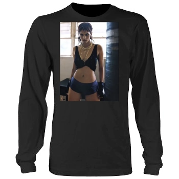 Halle Berry Men's Heavy Long Sleeve TShirt