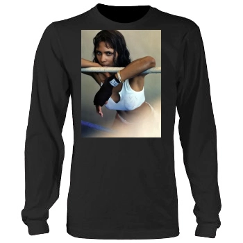 Halle Berry Men's Heavy Long Sleeve TShirt