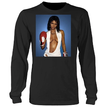 Halle Berry Men's Heavy Long Sleeve TShirt