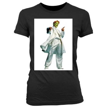 Son Of The Mask (2005) Women's Junior Cut Crewneck T-Shirt