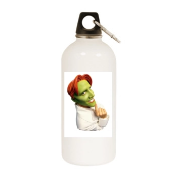 Son Of The Mask (2005) White Water Bottle With Carabiner