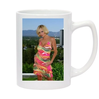 Hanna Hilton 14oz White Statesman Mug