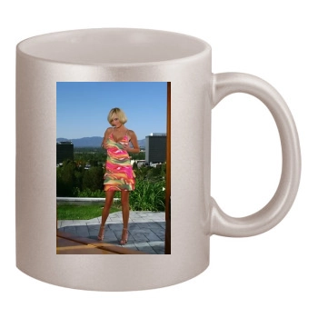 Hanna Hilton 11oz Metallic Silver Mug