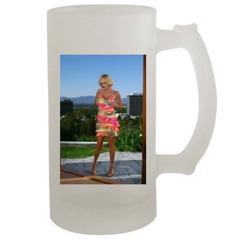 Hanna Hilton 16oz Frosted Beer Stein