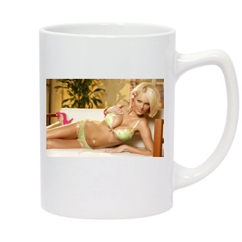 Hanna Hilton 14oz White Statesman Mug