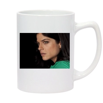 Selma Blair 14oz White Statesman Mug