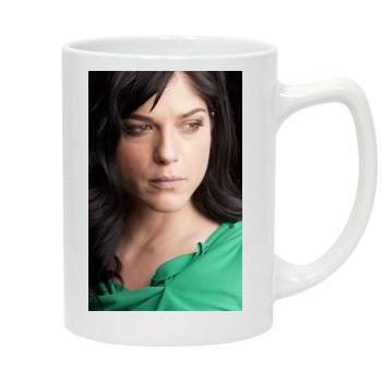 Selma Blair 14oz White Statesman Mug