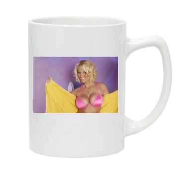 Hanna Hilton 14oz White Statesman Mug