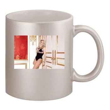 Shakira 11oz Metallic Silver Mug