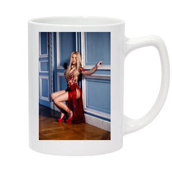 Shakira 14oz White Statesman Mug