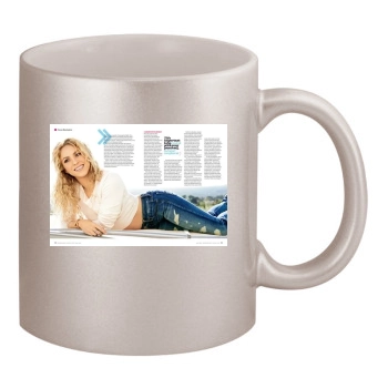 Shakira 11oz Metallic Silver Mug