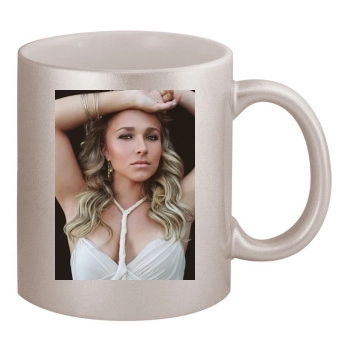 Hayden Panettiere 11oz Metallic Silver Mug