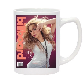 Shakira 14oz White Statesman Mug