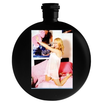 Hayden Panettiere Round Flask