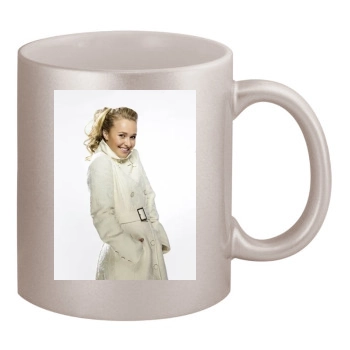 Hayden Panettiere 11oz Metallic Silver Mug