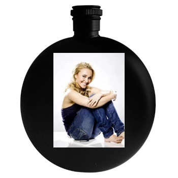 Hayden Panettiere Round Flask