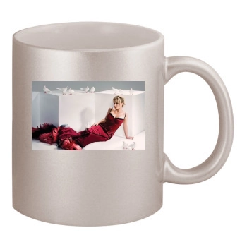 Hayden Panettiere 11oz Metallic Silver Mug