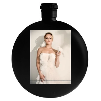 Hayden Panettiere Round Flask