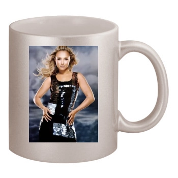 Hayden Panettiere 11oz Metallic Silver Mug