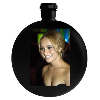 Hayden Panettiere Round Flask