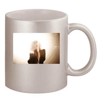 Shannen Doherty 11oz Metallic Silver Mug