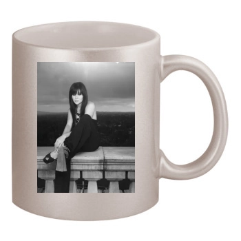 Shannen Doherty 11oz Metallic Silver Mug