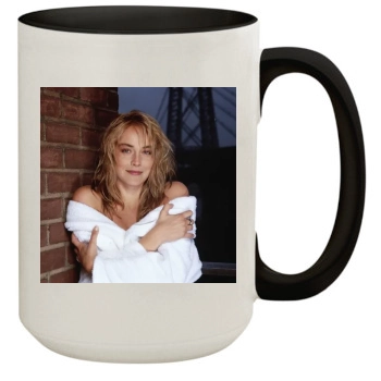 Sharon Stone 15oz Colored Inner & Handle Mug