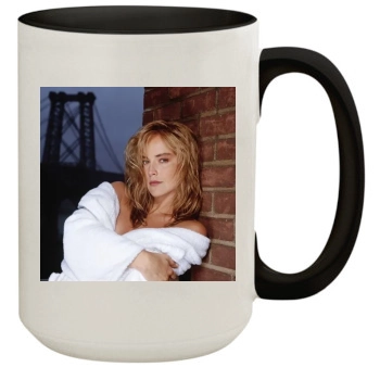 Sharon Stone 15oz Colored Inner & Handle Mug