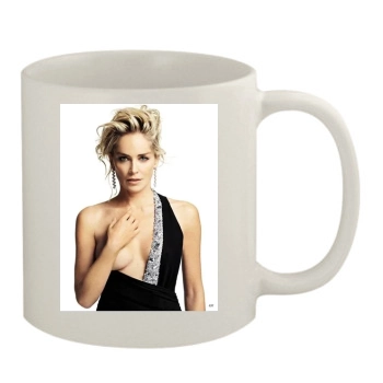 Sharon Stone 11oz White Mug