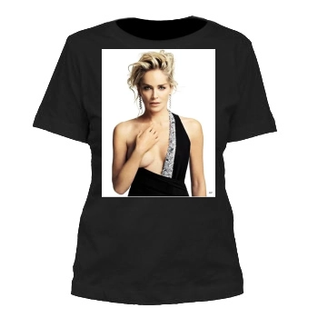 Sharon Stone Women's Cut T-Shirt