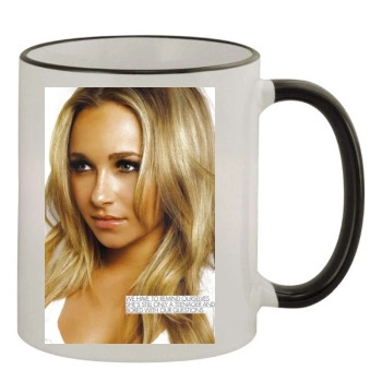 Hayden Panettiere 11oz Colored Rim & Handle Mug