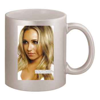 Hayden Panettiere 11oz Metallic Silver Mug