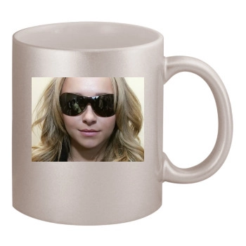 Hayden Panettiere 11oz Metallic Silver Mug