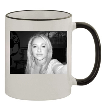 Hayden Panettiere 11oz Colored Rim & Handle Mug