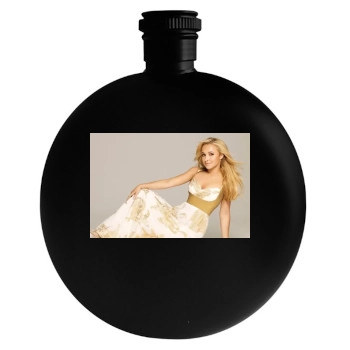 Hayden Panettiere Round Flask